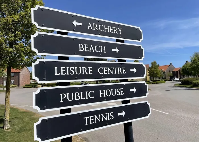Hébergement de vacances Seascape - Part Of The The Bay Village With Pool, Gym And Direct Access, Pub, Restaurant, Tennis And Meadows Walks Filey
